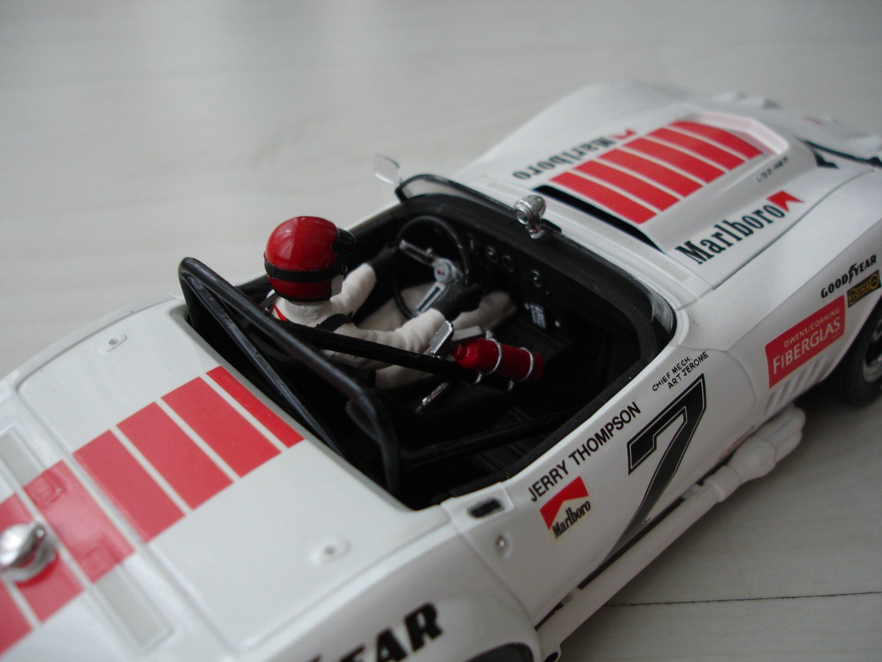 Modellautos: Sauber gebaute Corvette 427 von Monogram mit Jerry Thompson – Gebraucht aus Buttikon SZ von ckucky 5