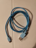 Blue Micro USB to USB Cable - Charge Your Devices Today!