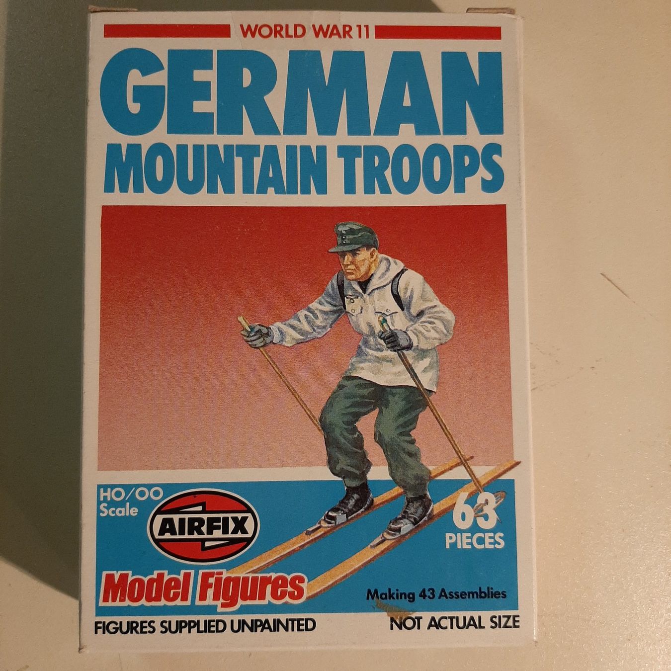 Airfix Modellbausätze & Standmodelle: 625 ... German Mountain Troops ... Airfix 01752 ... H0 – Gebraucht aus Bonstetten von Benibanny59