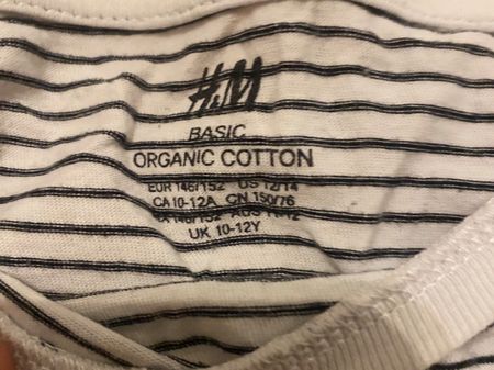 H&M Basic Shirt, Gestreift