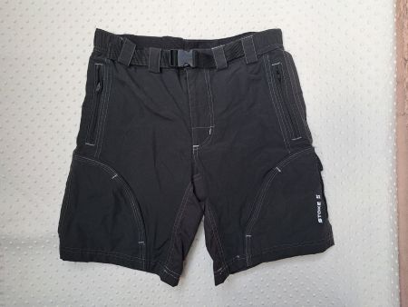 Coole STOKE Shorts, mit Sitzpolster, schwarz, Gr. 140