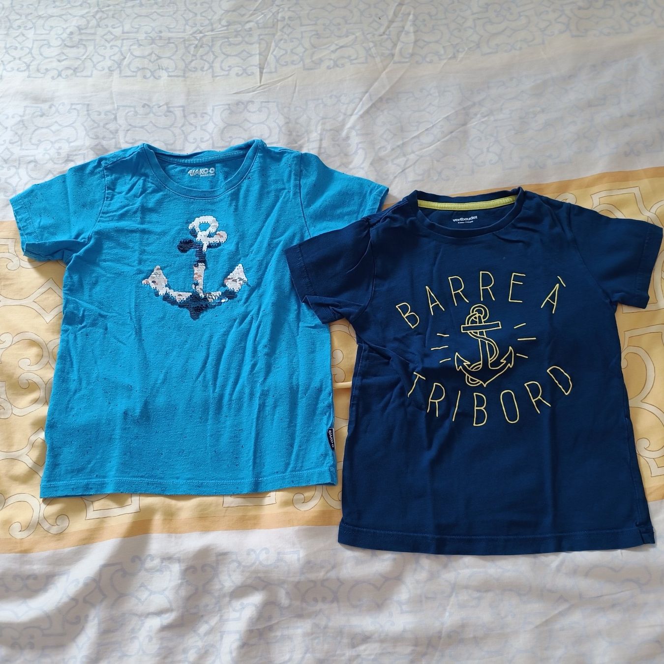 Vertbaudet Camicie, T-shirt & Polo: T-Shirts Junge Gr. 114 – Usato da Emmetten venduto da Hornberger