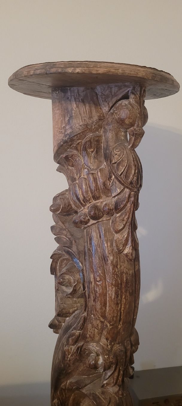 Tutte le decorazioni: candélabre collone en bois – Usato da Genève venduto da uneautresaison