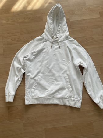 Felpa K-Way bianca, taglia XL - Perfetta per la primavera!