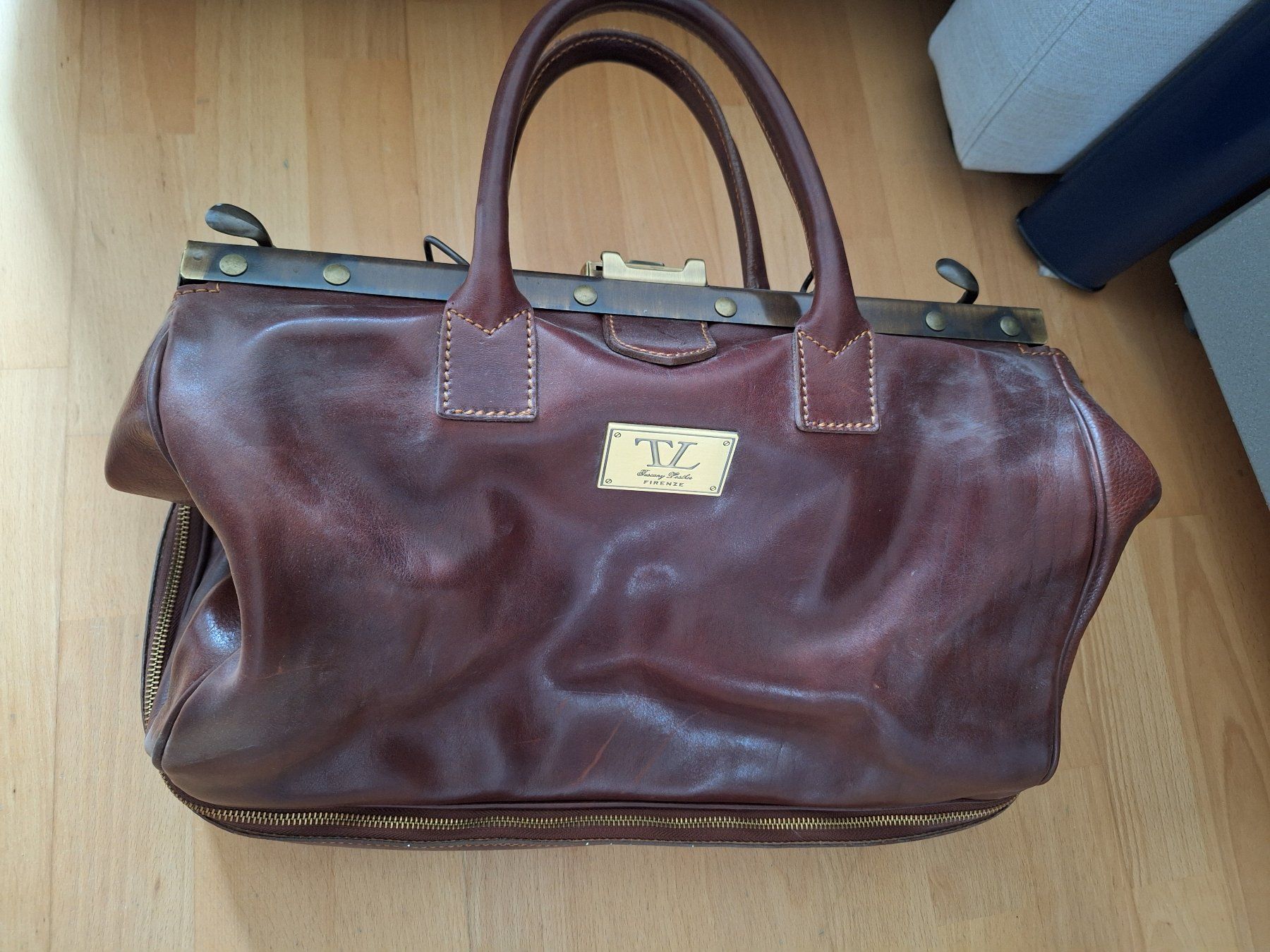 Borse: Tasche aus Leder – Usato da Udligenswil venduto da Pferdegeschichten 2