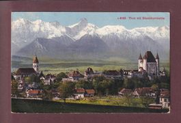 THUN - Schloss - Stockhornkette - 1916