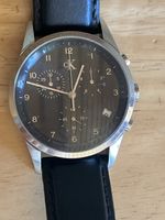Calvin Klein Chronograph Uhr Lederarmband