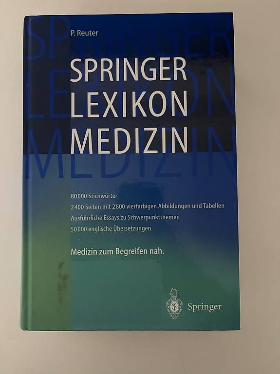 Livres: Springer Lexikon der Medizin – D'occasion à Zürich par James_Kr