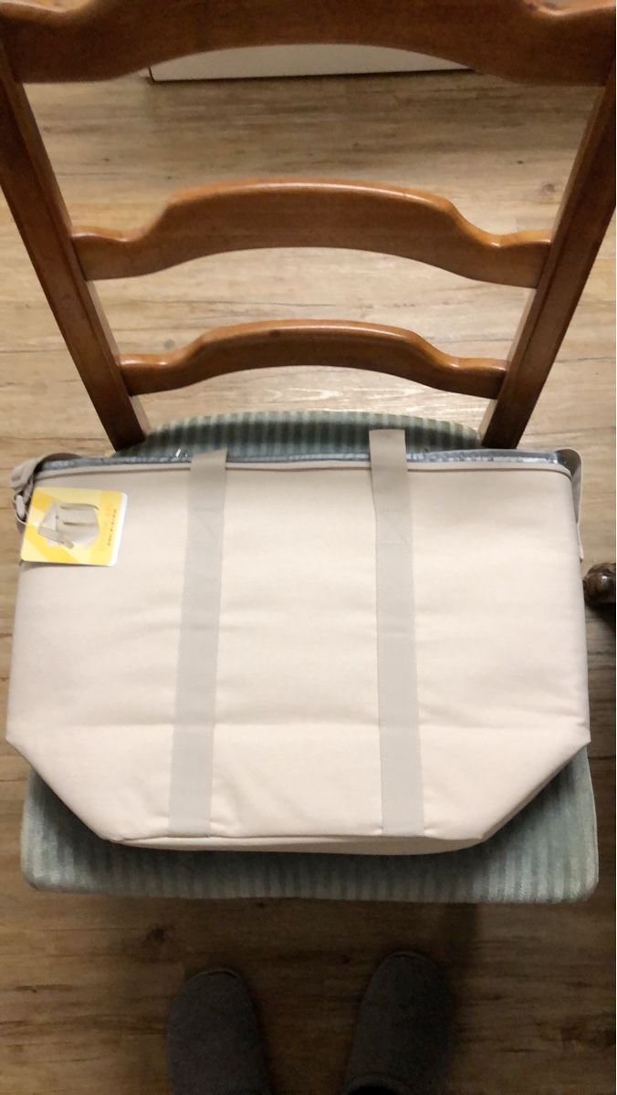 Taschen: Kühltasche beige Canvas mit Henkel – Neu und originalverpackt aus Zürich von sab_d82w