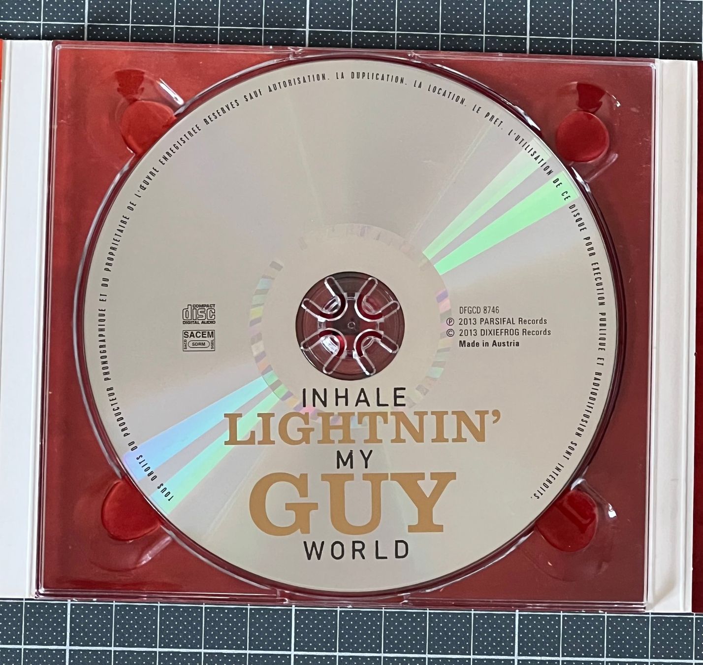 CD: CD Guy Verlinde / Inhale My World – Usato da Ostermundigen venduto da iFonso 3