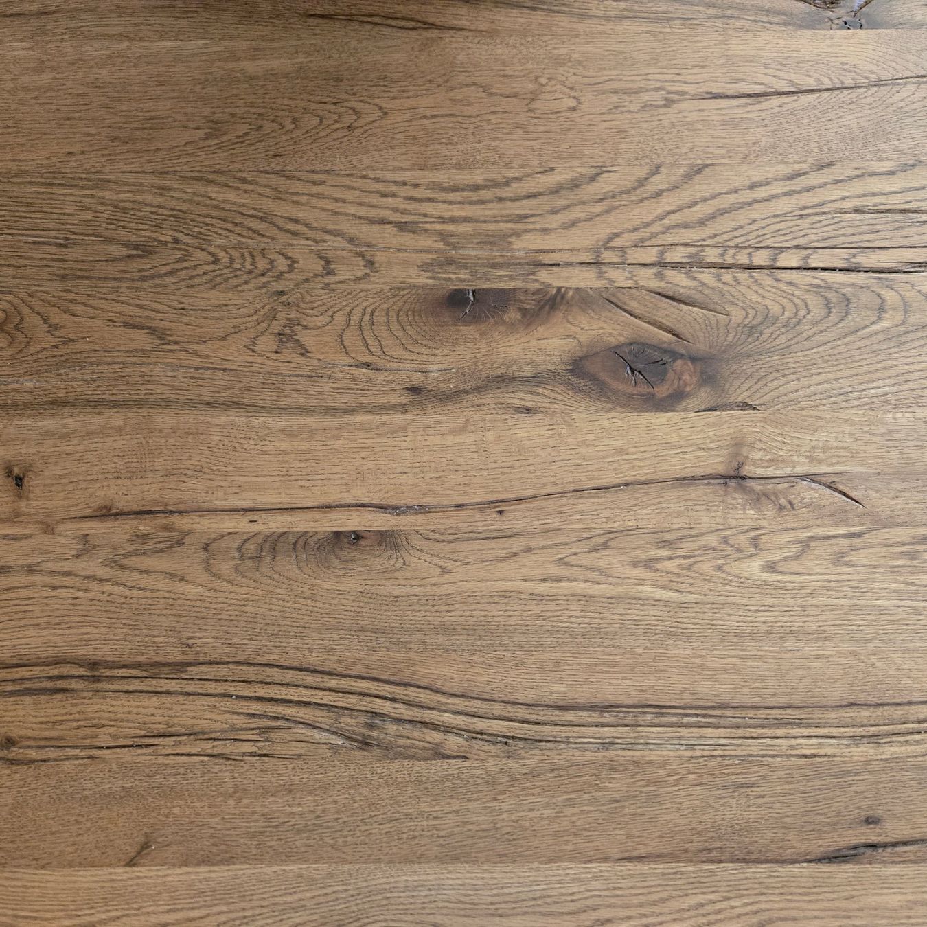 Pfister Tavoli: Esstisch, Holz, rustikale Platte massiv – Usato da Winterthur venduto da meinweinkeller 5