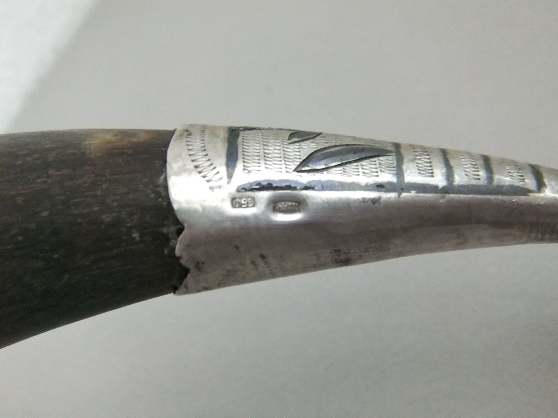 Gläser: Trinkhorn Russland / 875 Silber – Gebraucht aus Esslingen von eintagammeer 5