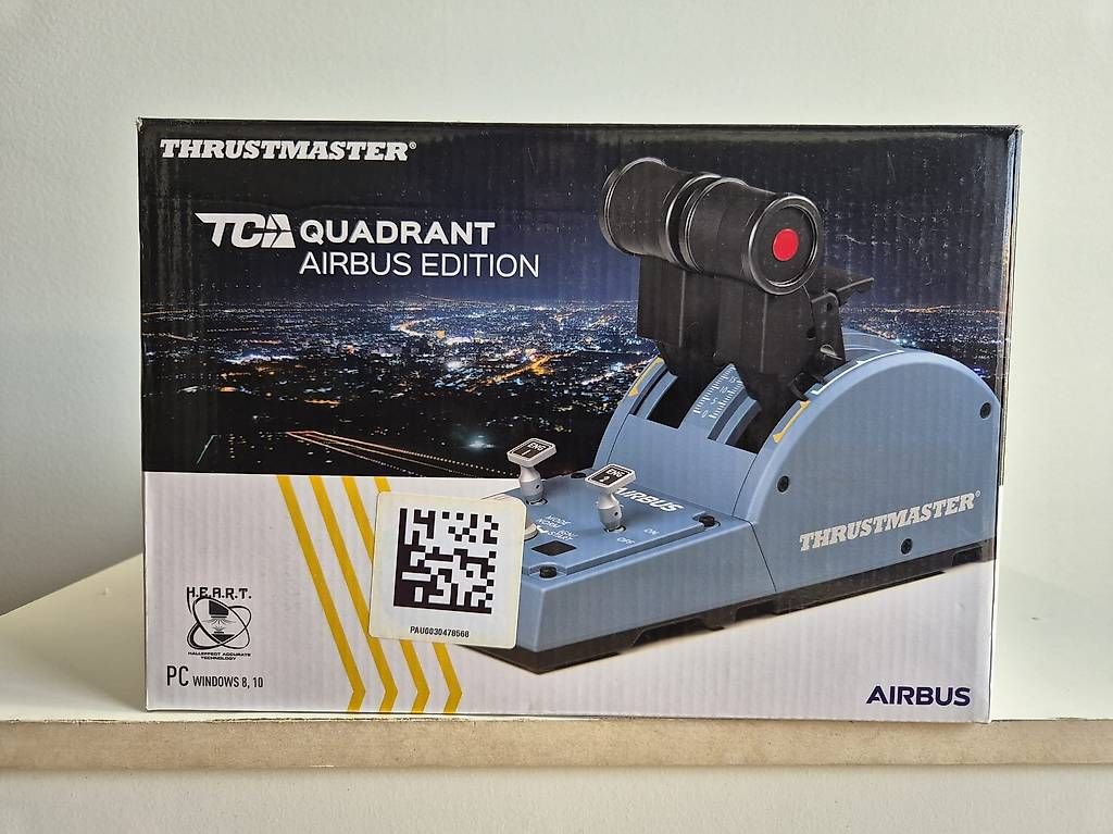 Thrustmaster Controller: Manettes de gaz pour simulateur de vol – Usato da Genève venduto da Thefirstseller