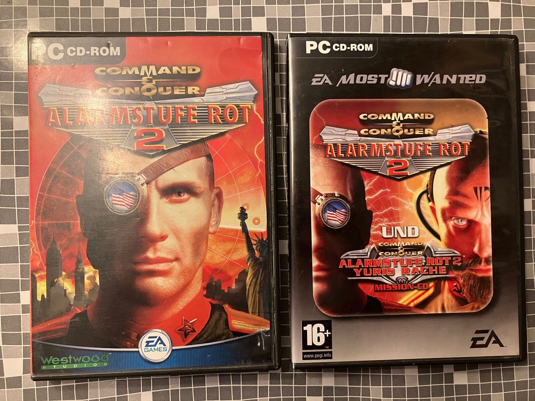 Giochi: Command & Conquer Alarmstufe Rot 2 inkl. Addon - PC(00, dt.) – Usato da Winkel venduto da Asdas87