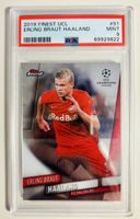 2019 Topps Finest UEFA Erling Haaland True Rookie RC #91