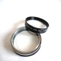 Minolta 55mm +2 Close-up Lens / lentille macro. Japan.