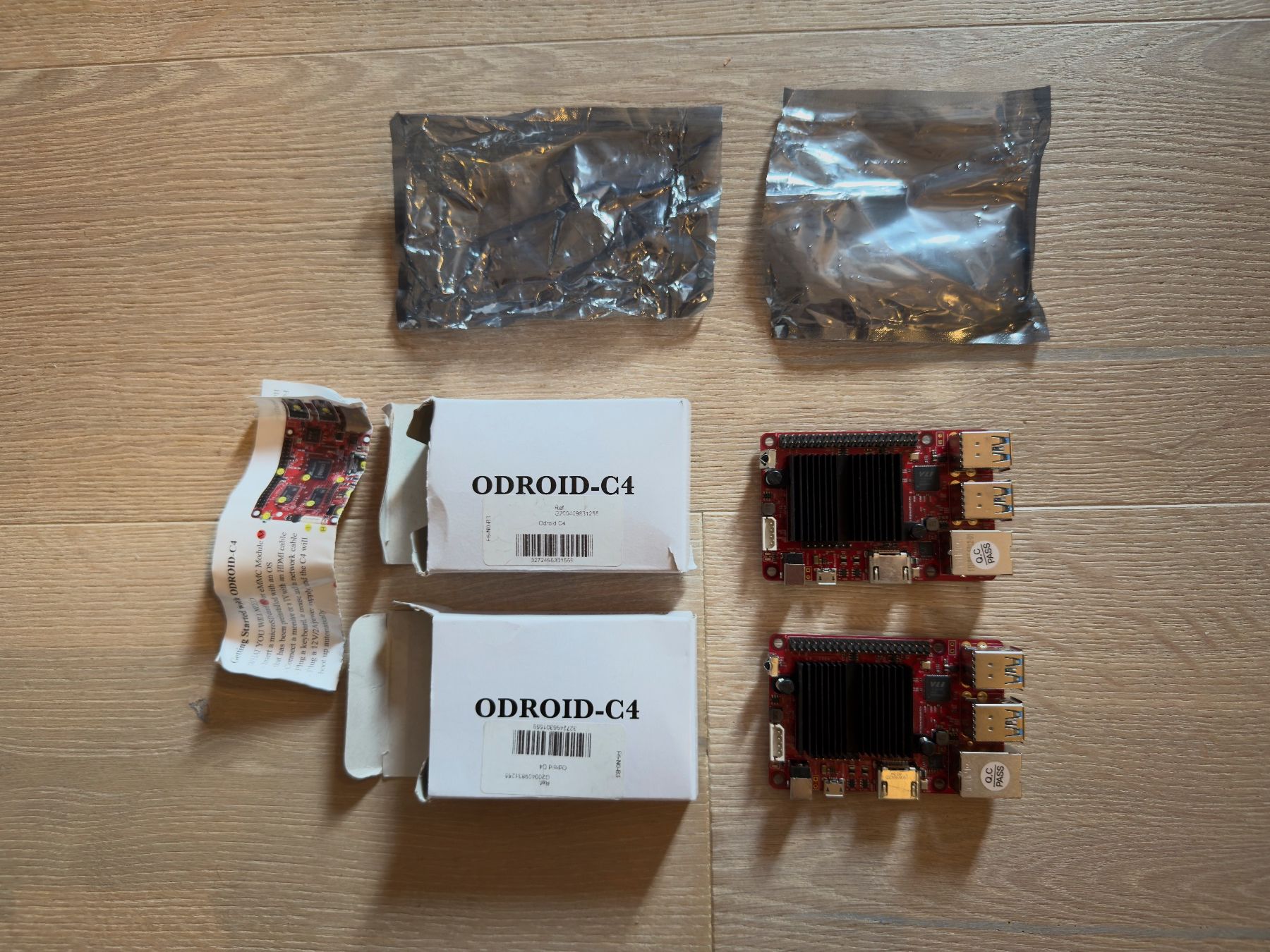 Composants électroniques: 2x ODROID-C4 Einplatinencomputer, mit OVP – D'occasion à Uster par q1w2e3