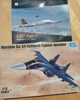 Su-34 trumpeter & F-5f tiger ii dream models 1/72