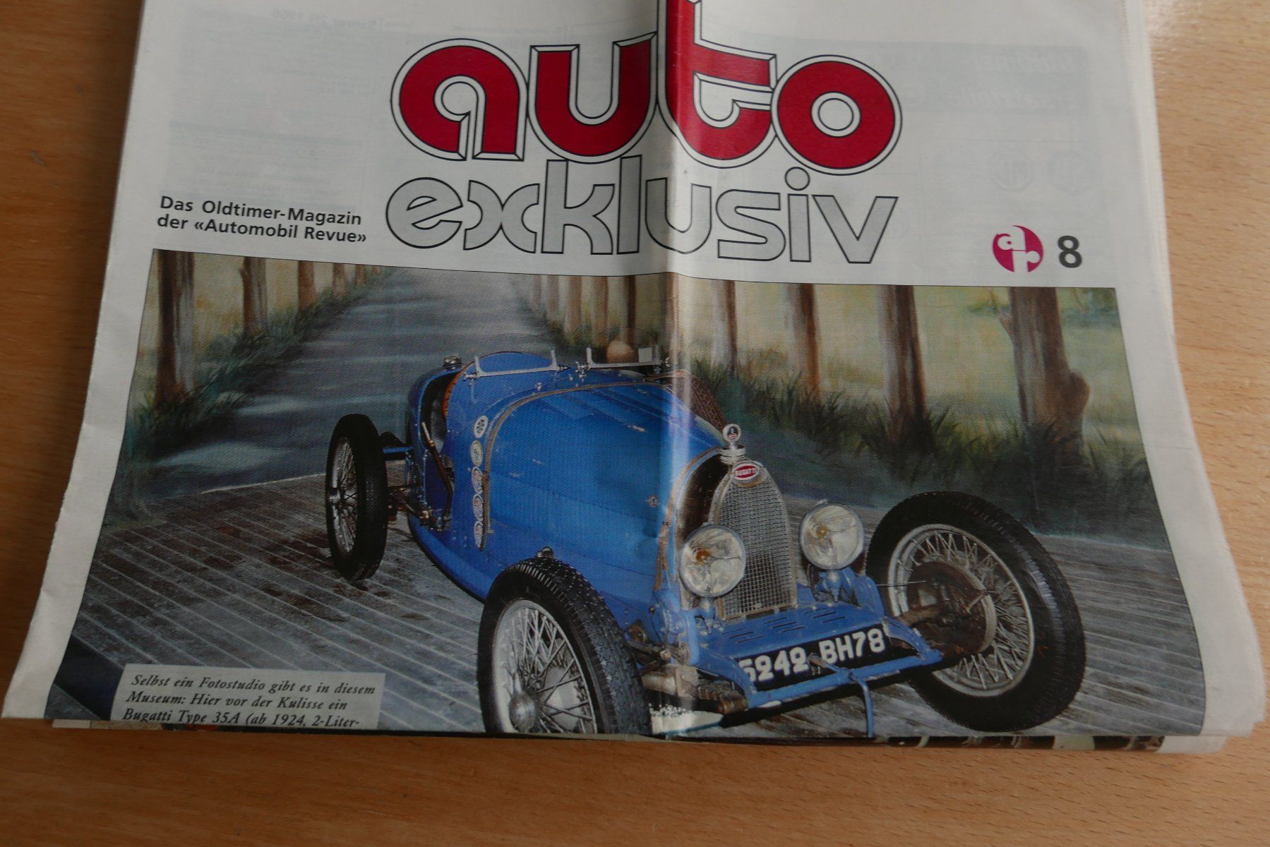Riviste & Magazine: Auto Exklusiv Oldtimer Magazin Ausschnitte – Usato da Rotkreuz venduto da nigal 2