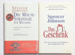 2x Spencer Johnson Bücher - Die Mäuse-Strategie für Manager