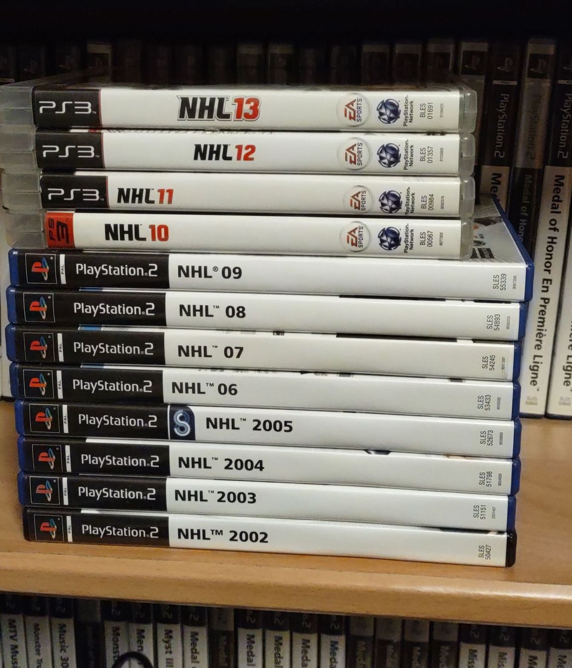 Sony Spiele: Collection NHL PS2 & PS3 – Gebraucht aus Fribourg von PastGame
