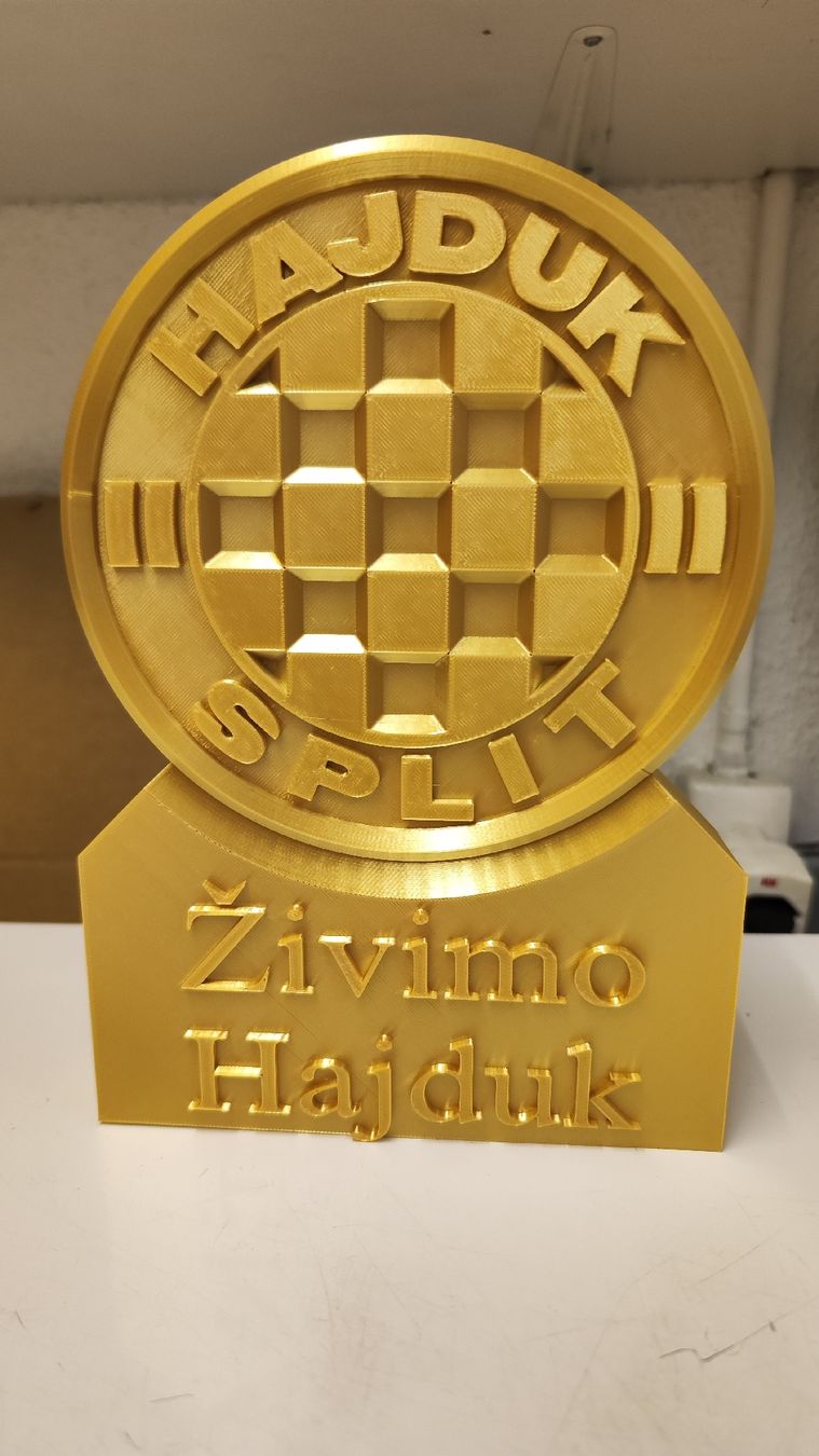 Alle Dekorationen: Hajduk Split Logo Deko 120mm x 250mm – Neu (gemäss Beschreibung) aus Zürich von turbopuz 3