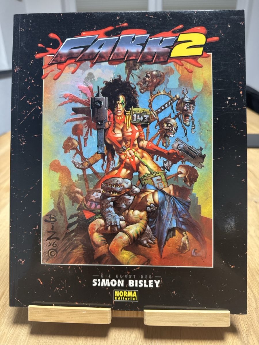 Libri: F.A.K.K. 2 Comic Buch Die Kunst des Simon Bisley – Usato da Kestenholz venduto da smsale23