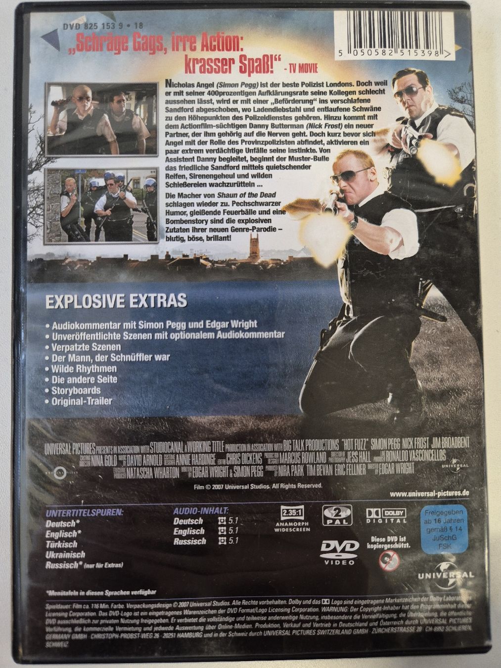 Tutti i DVDs: Hot Fuzz DVD – Usato da Lindau venduto da Hammy0740 1