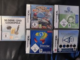 5 Nintendo DS Spiele