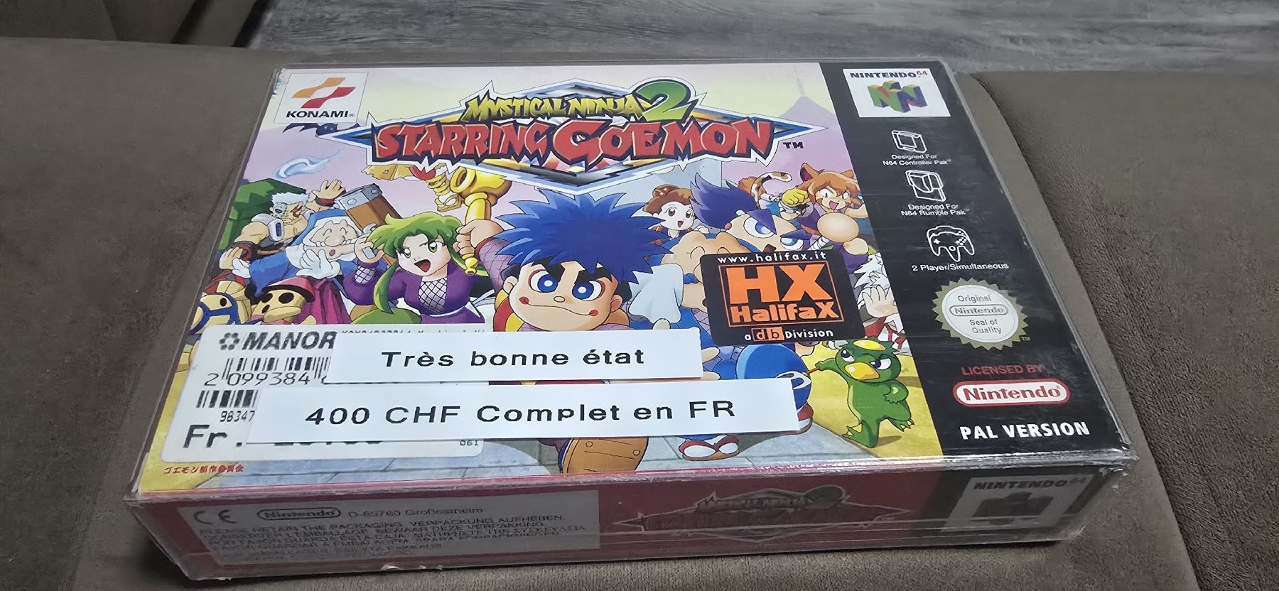 Nintendo Jeux: Mystical Ninja 2 Starring Goémon N64 – Neuf (Voir description) à Le Noirmont par desoto55 1