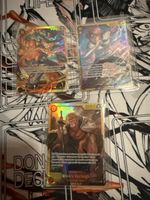 One Piece Karten Sabo Koby Silvers Rayleigh Set 3 Stück SEC 