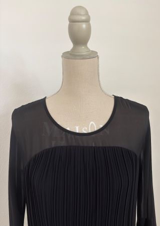 🤍 Plissee-Oberteil / Bluse von „ALBA MODA“, Gr. S/36 🤍