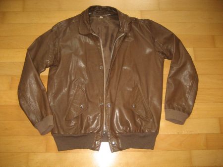 Lederjacke, col. braun