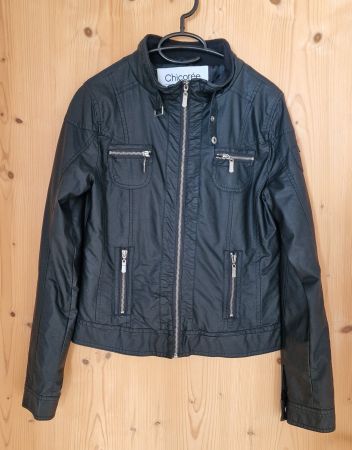 Damen Jacke Leder Optik M neuwertig