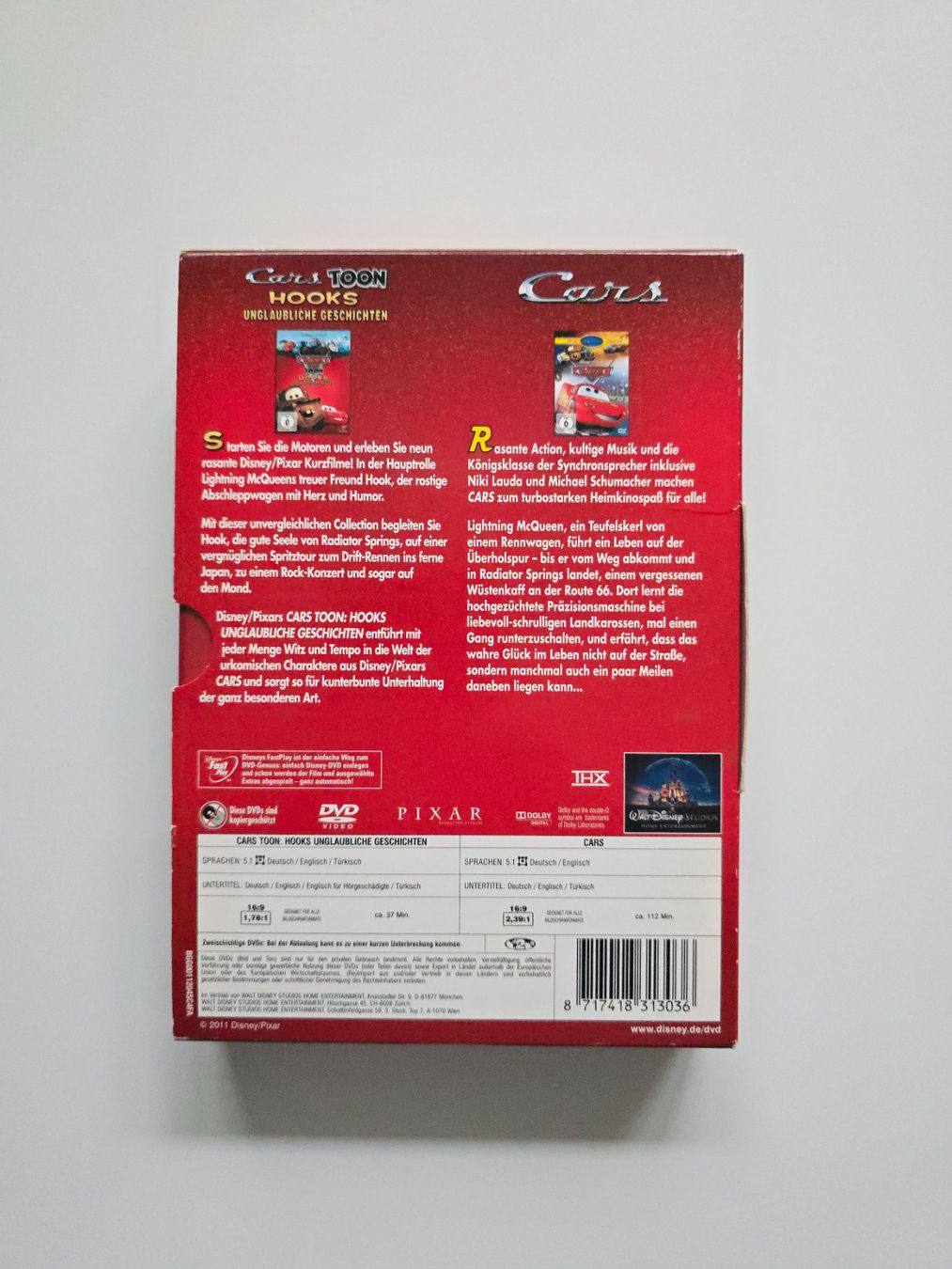 Tutti i DVDs: 2 DVD Kinder Cars – Usato da Dättlikon venduto da Wundertuete_ 1