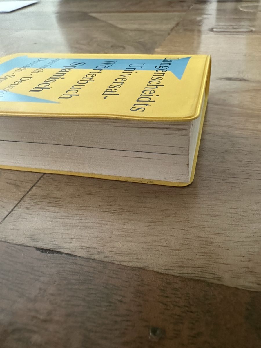 Bücher: Langenscheidts Universal Wörterbuch Spanisch – Gebraucht aus Hinteregg von JLTV1 3