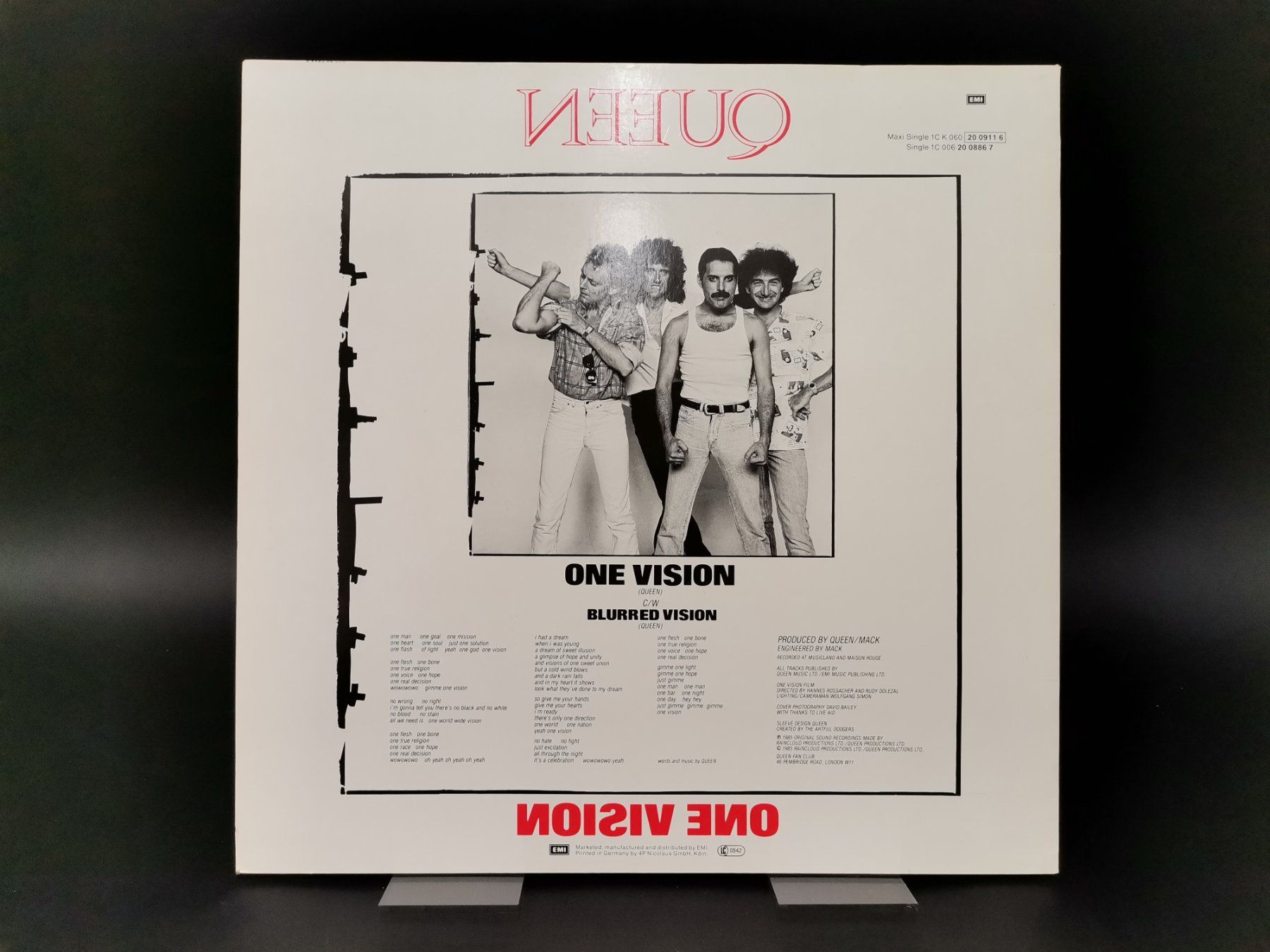 Dischi in vinile: SCHALLPLATTE Vinyl Queen One Vision Extended – Usato da Schaffhausen venduto da Restwert_SH 1