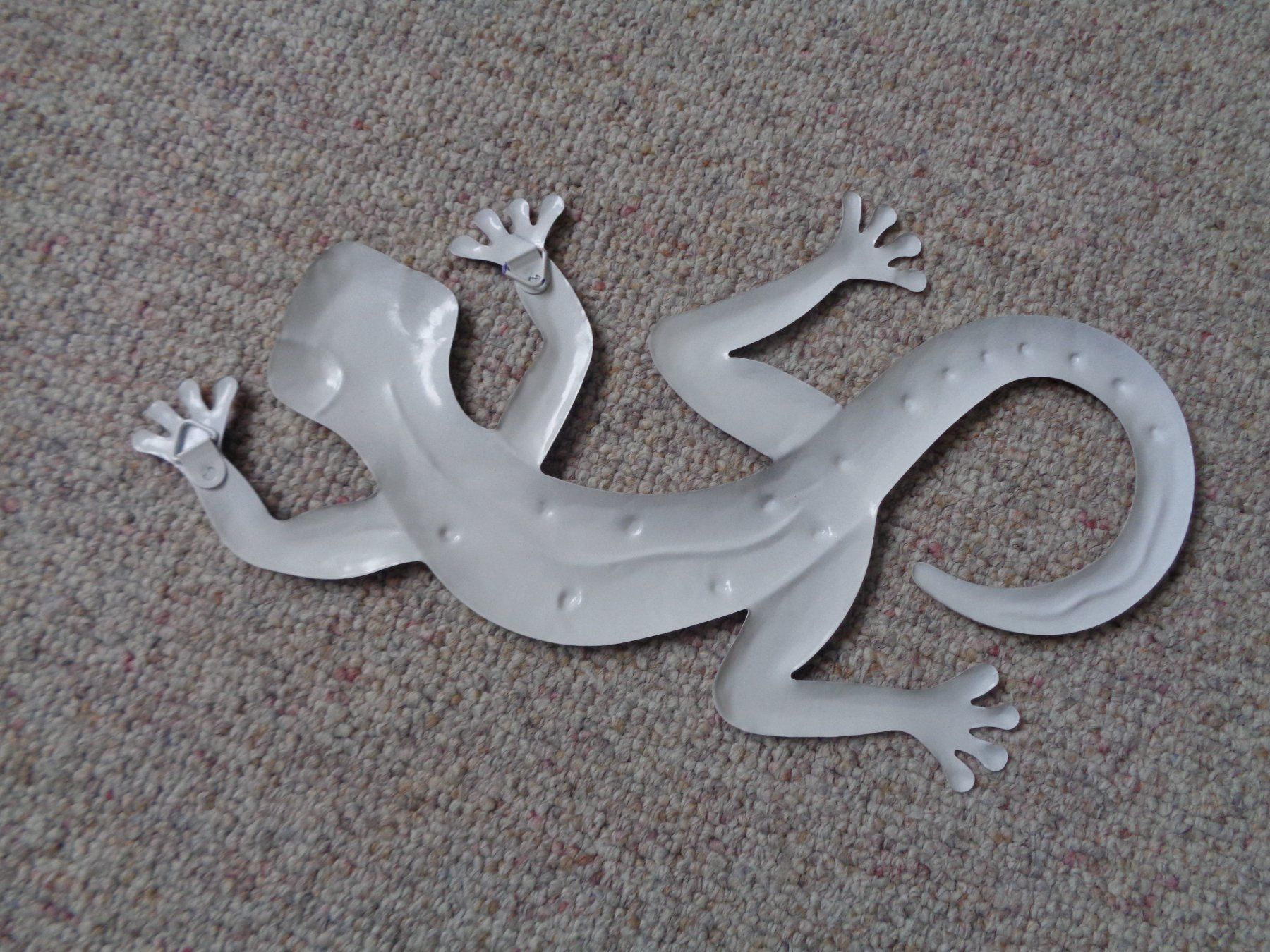 Figuren: Gecko farbig Metall (30 cm) – Neu und originalverpackt aus Langenbruck von Gumsi 3