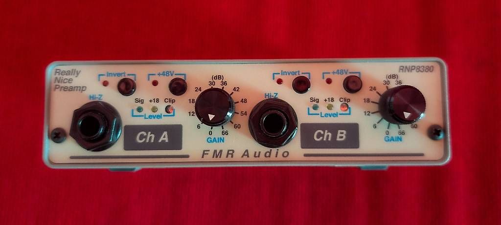 Verstärker: FMR Audio RNP8380 Really Nice Preamp – Gebraucht aus Zürich von Dan_Suter 1