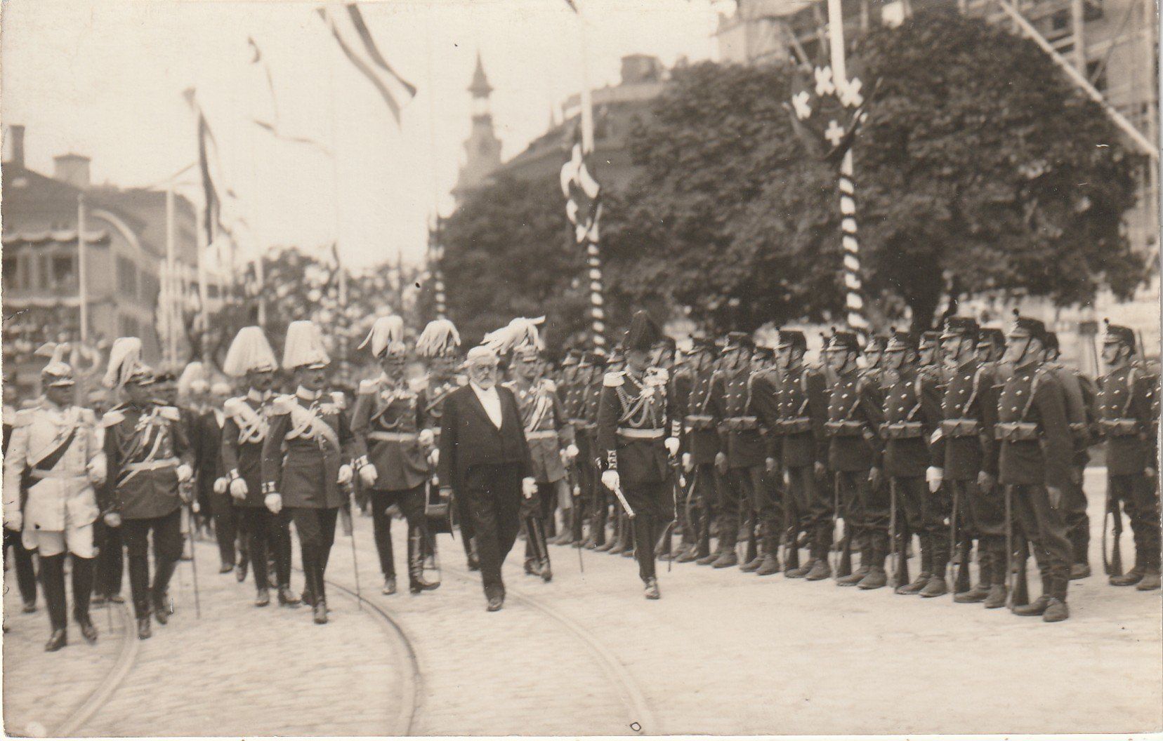 Cartoline postali: Deutscher Kaiserbesuch 1912 – Usato da Rorschacherberg venduto da fratovi2