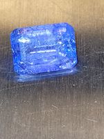 Natürlicher Tansanit 3 Karat, Emerald Cut