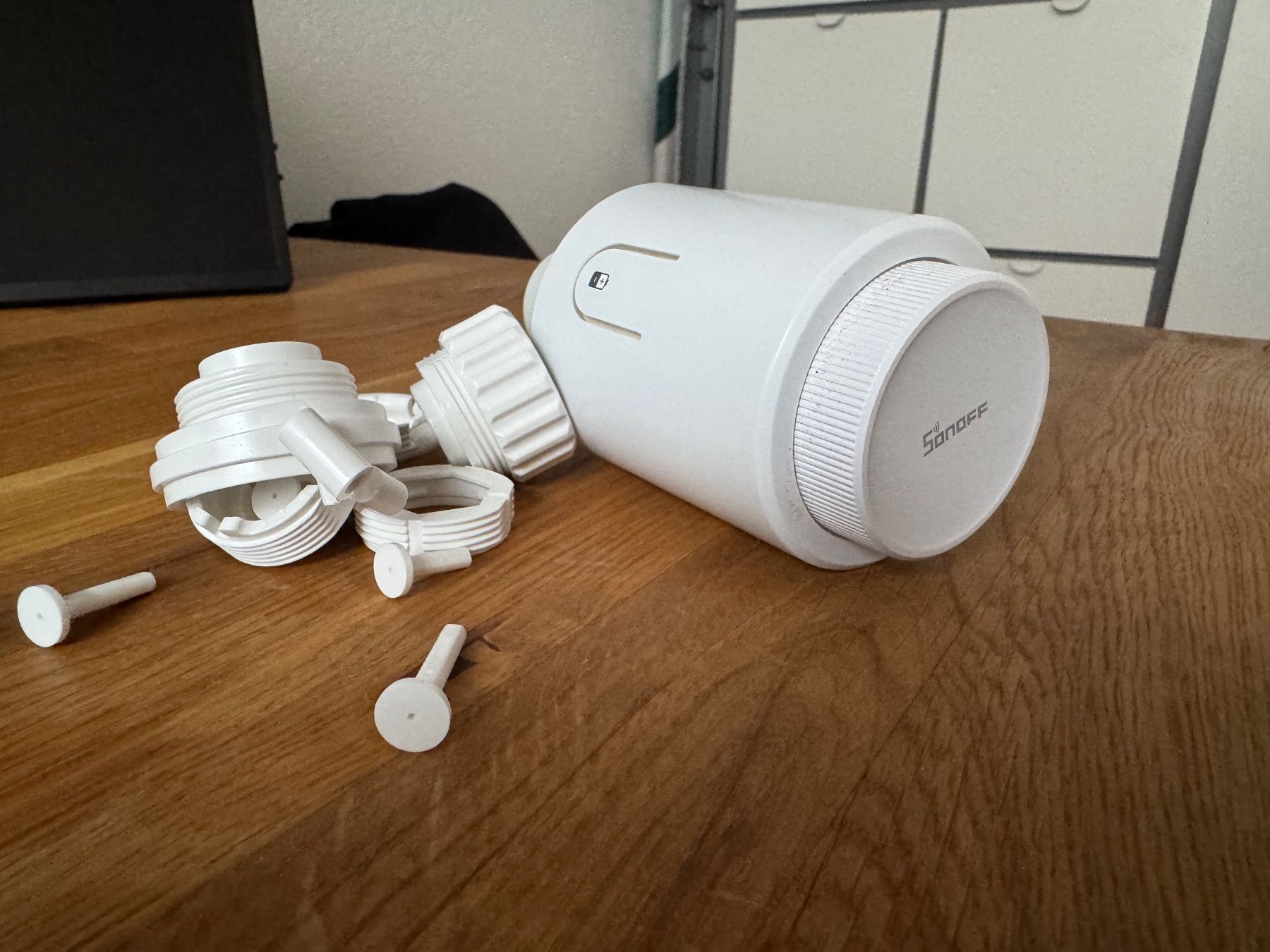 Heizgeräte: SONOFF Zigbee Radiator-Thermostat (4 Stück) – Gebraucht aus Bern von SimetraX 1