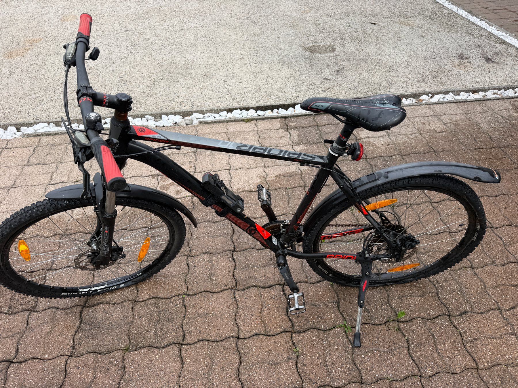 Biciclette: Fahrrad schwarz rot gebraucht – Usato da Neuendorf venduto da luk_7wbl 2