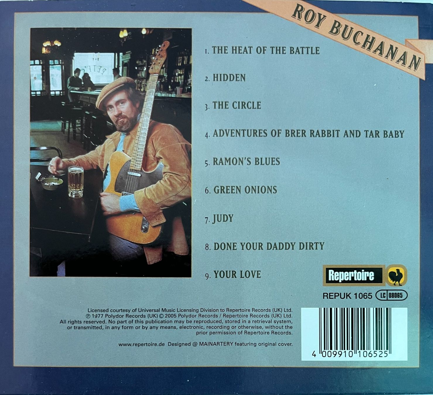 CDs: ROY BUCHANAN / Loading Zone – Gebraucht aus Bischofszell von kustavi 1