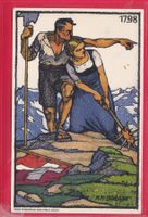 BUNDESFEIER-POSTKARTE 1913, NR.5, BEFREIUNGSKÄMPFE 1798