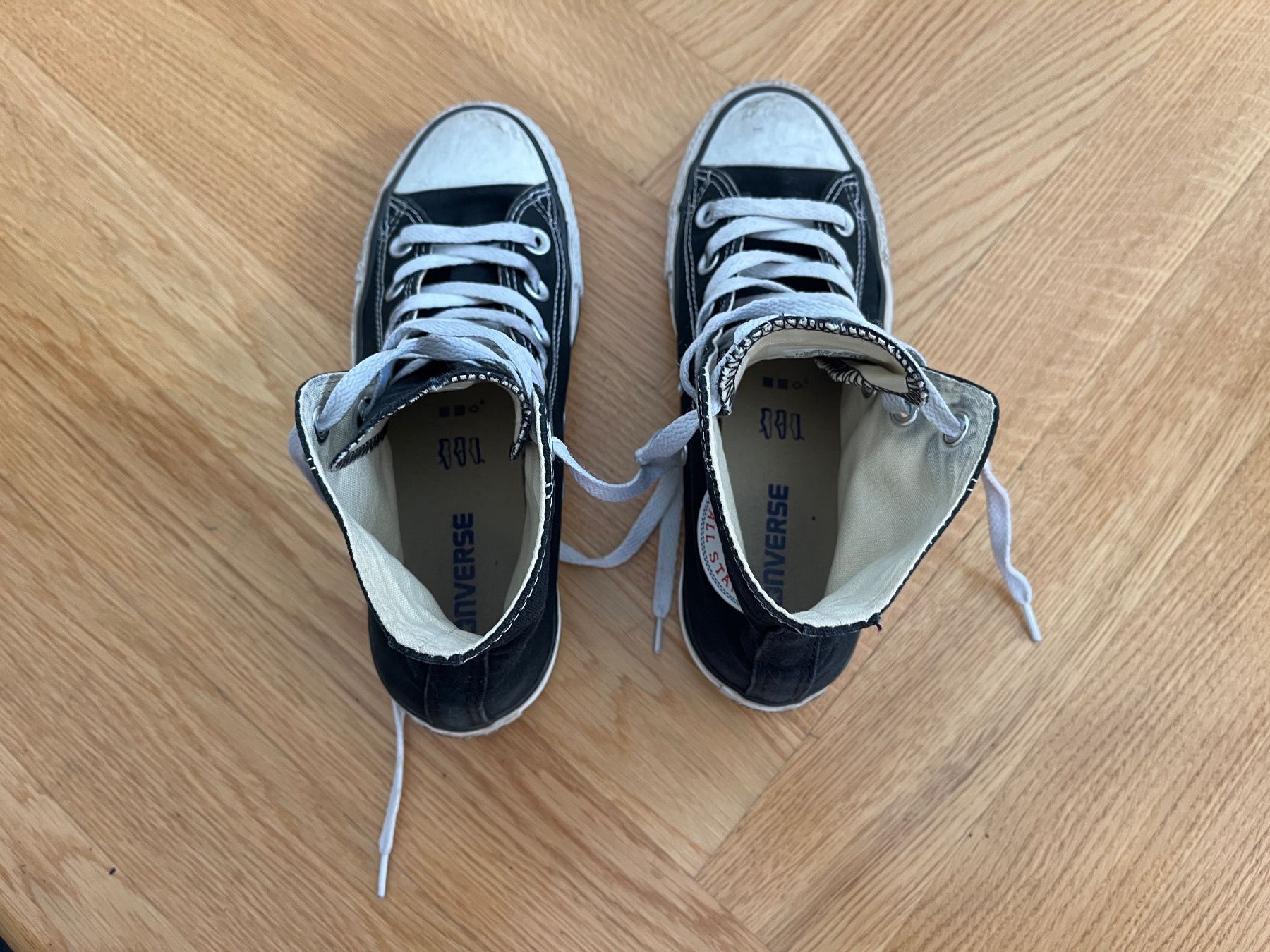 Converse Scarpe da donna: Converse Chuck Taylor schwarz Gr. 37 Klassiker – Usato da Zürich venduto da bretxo 7