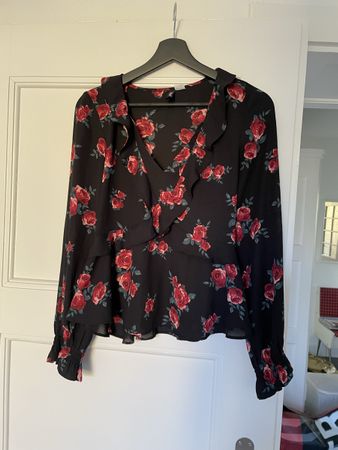 H&M Blumenbluse