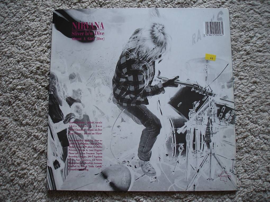 Dischi in vinile: NIRVANA   "SLIVER"  12" MAXI SINGLE   1991 – Usato da Niederweningen venduto da tsnuk333 4