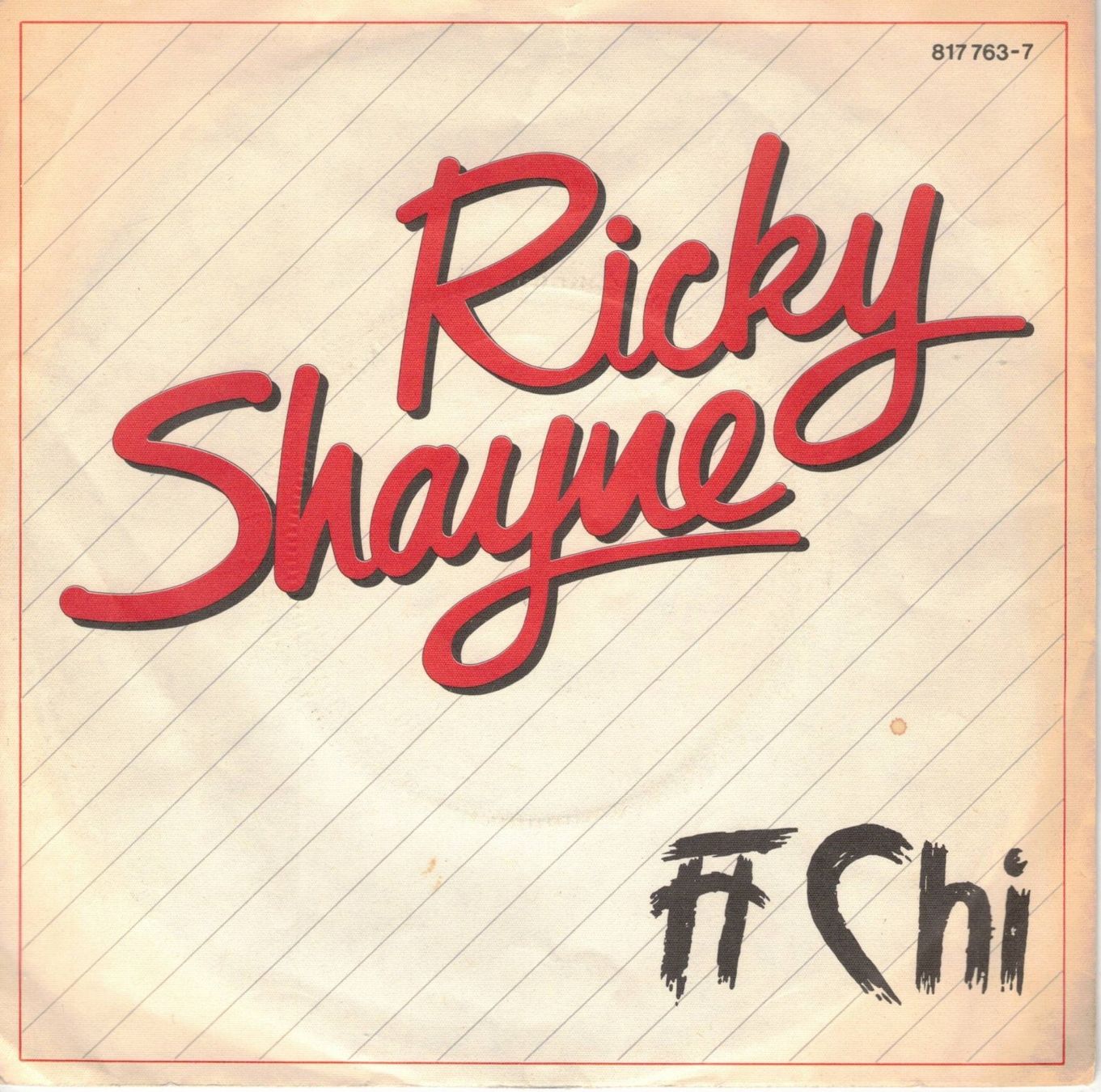 Dischi in vinile: Single7  Ricky Shayne - - A chi – Usato da Oberwil (Dägerlen) venduto da thealbum