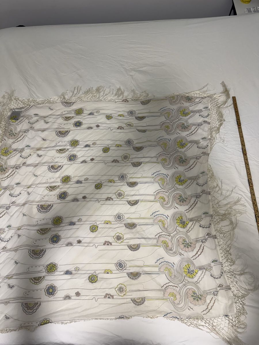 Foulard & Sciarpe: Designers remix cotton/silk scarf – Usato da Genève venduto da hai_2rp8